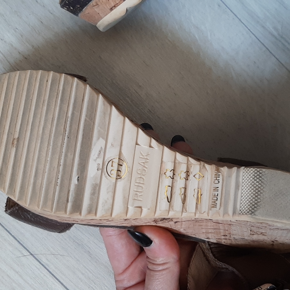 Rudsak  wedge sandals 7 - Picture 2 of 5